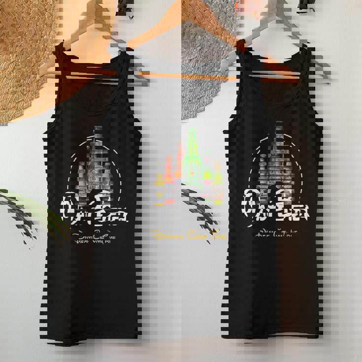 モルトビール、 Malt Beer Dreams Come True 面白いビールパロディー レディースタンクトップ 面白い贈り物