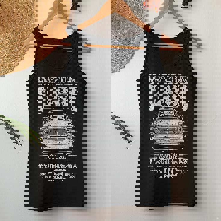 ヴィンテージ 1980 45 歳の誕生日プレゼント 男性 女性 45 歳 レディースタンクトップ 面白い贈り物