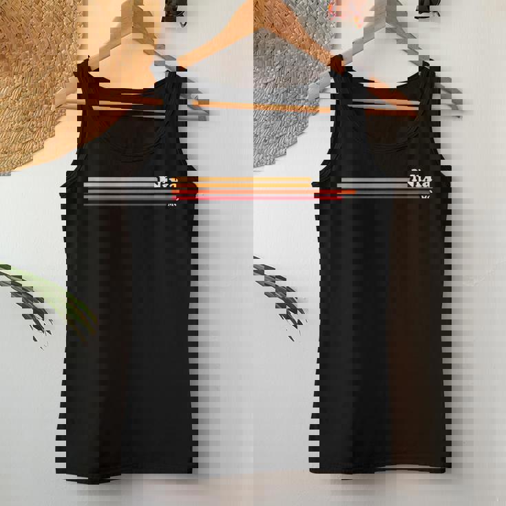 ヴィンテージ 1980年代 グラフィックスタイル Nixa Missouri レディースタンクトップ 面白い贈り物