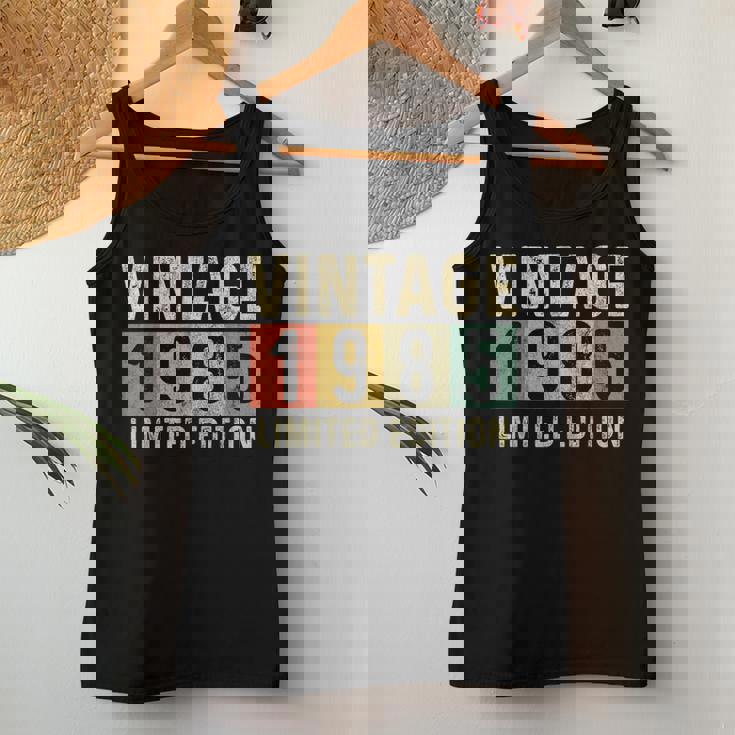 ヴィンテージ 1985 40歳の誕生日プレゼント 男性 女性 40歳 レディースタンクトップ 面白い贈り物