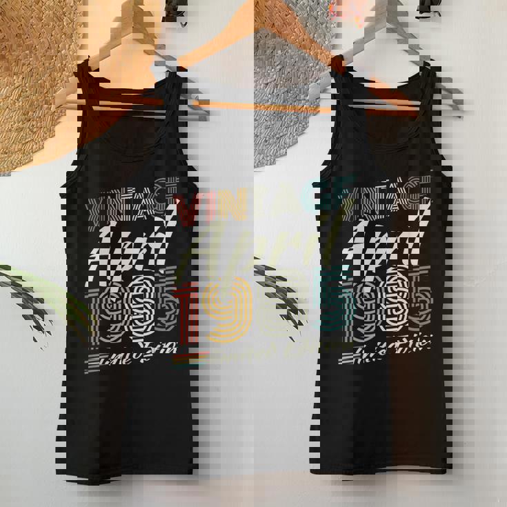 ヴィンテージ 1985年4月 40歳の誕生日プレゼント 男性 女性 レディースタンクトップ 面白い贈り物