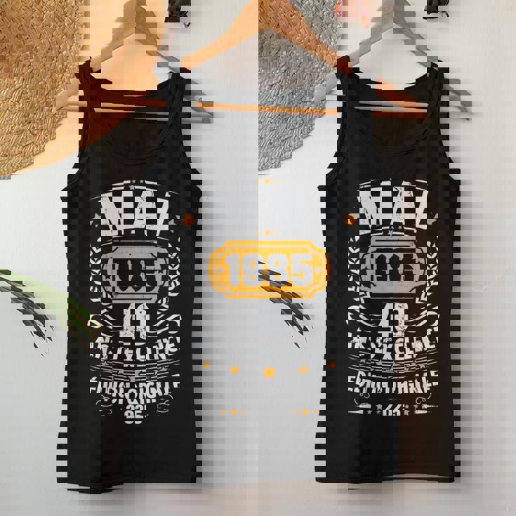 ヴィンテージ 1985年5月 40歳の誕生日プレゼント 男性 女性 レディースタンクトップ 面白い贈り物