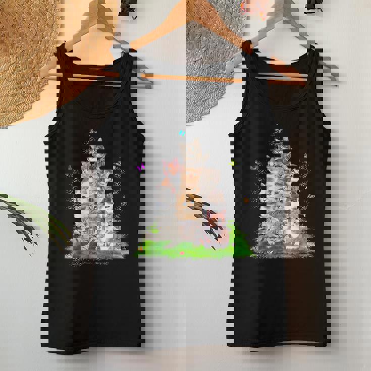 子猫好き 猫好き かわいい猫 レディース かわいい 子猫 男性 女性 レディースタンクトップ 面白い贈り物