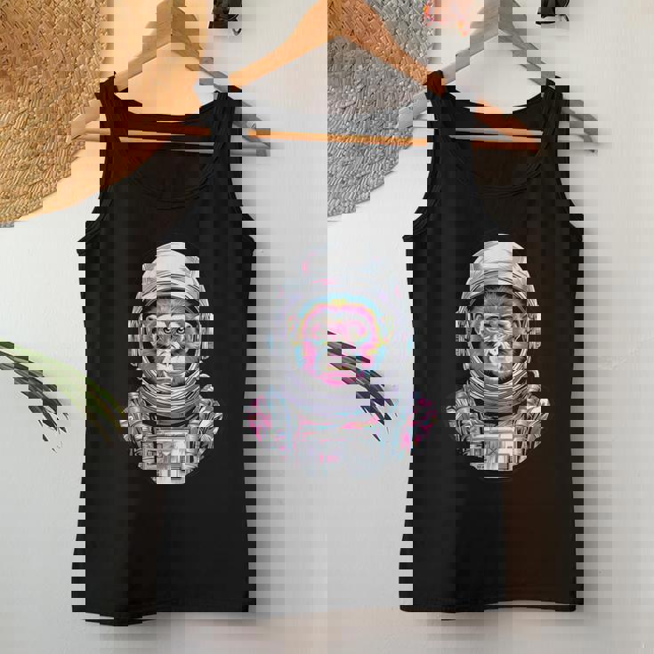 宇宙飛行士 猿 やってる 猿 惑星 科学 ギャグ 女性 男性 レディースタンクトップ 面白い贈り物