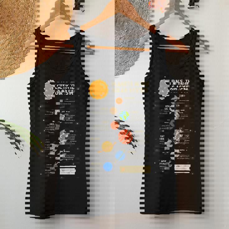 惑星 太陽系 宇宙 科学 男の子 女の子 キッズ レディースタンクトップ 面白い贈り物