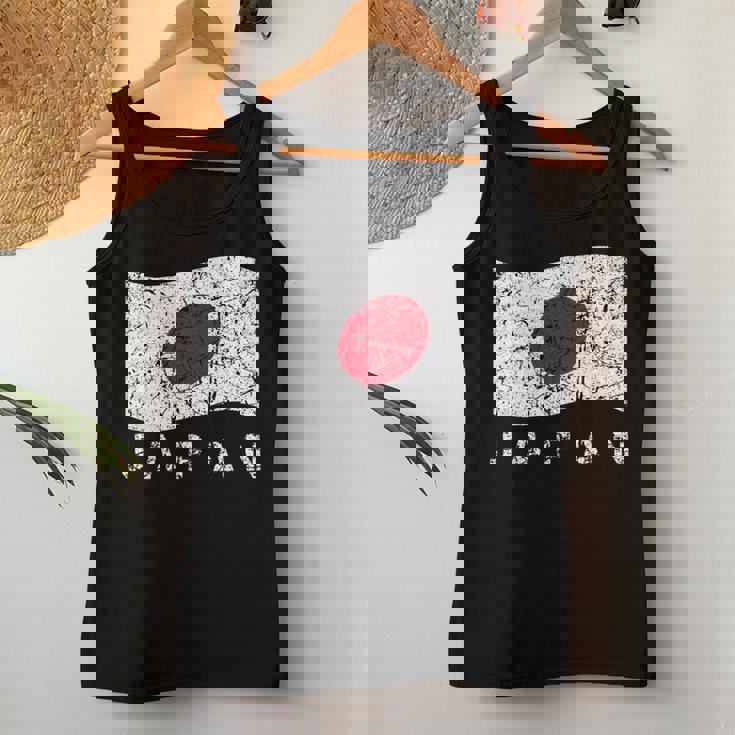 日本国旗 ダメージ加工 愛国心 男性 女性 キッズ レディースタンクトップ 面白い贈り物