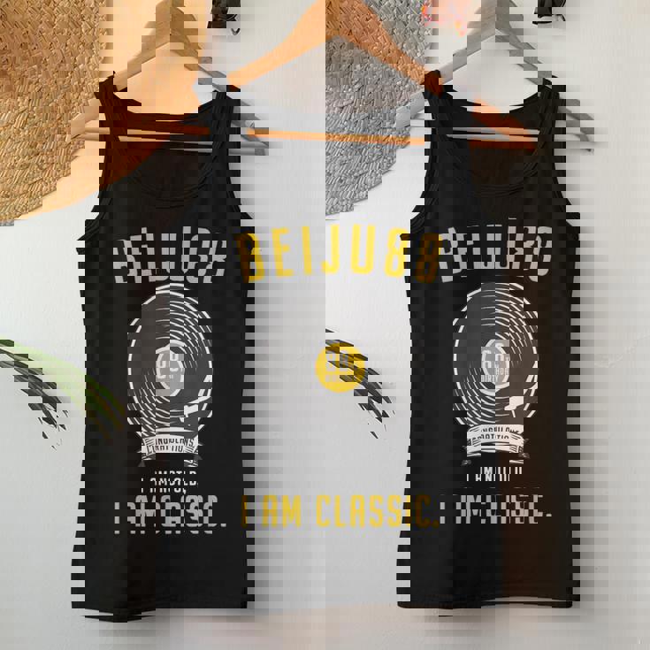 米寿祝い レトロ 音楽好き レコード好き 父 男性 女性 88歳お祝い I'm Not Old I'm Classic レディースタンクトップ 面白い贈り物