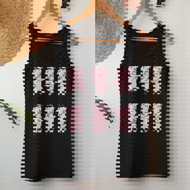 豚愛好家のための豚の贈り物女性豚シャツ女性男性子供豚 レディースタンクトップ 面白い贈り物