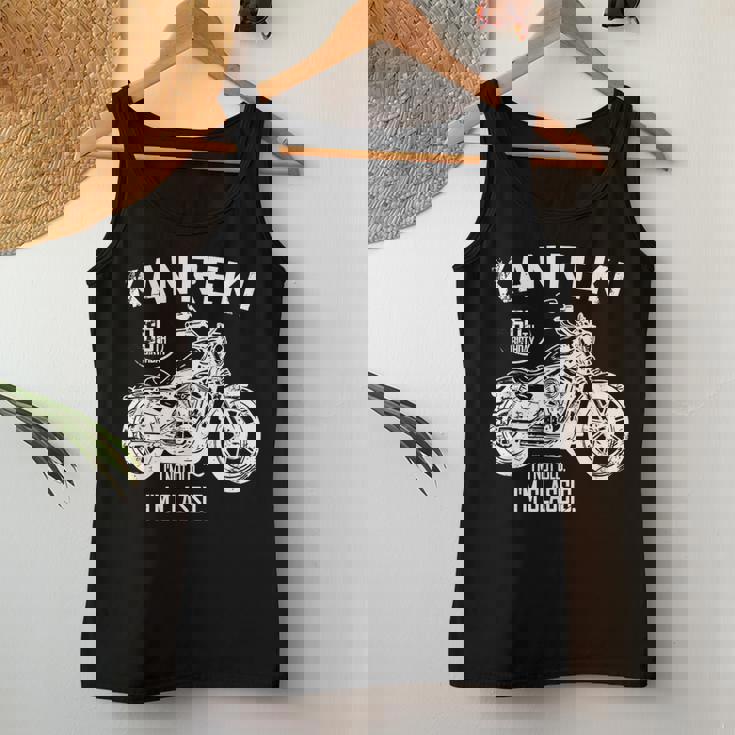 還暦祝い バイク好き 車好き 父 男性 女性 クラシックバイク 60歳 I'm Not Old I'm Classic レディースタンクトップ 面白い贈り物