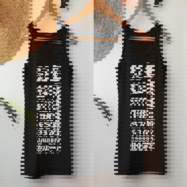 面白い52歳の誕生日の古いメーター 面白い52歳のギフト 女性 男性 面白い電卓 52歳の誕生日のギフト レディースタンクトップ 面白い贈り物