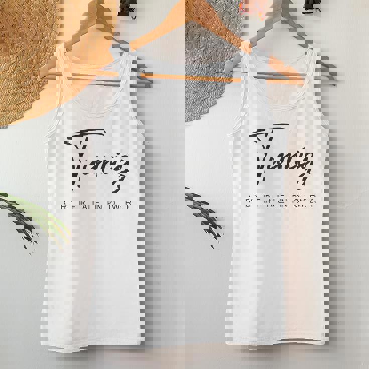 Frauenpower チューニング レディースタンクトップ 面白い贈り物