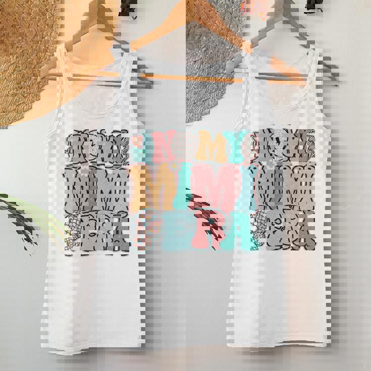 In My Mimi Era Groovy Leopardmile Face New Grandma Grandma 長袖tシャツ レディースタンクトップ 面白い贈り物