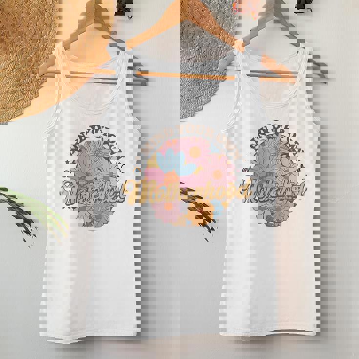 Mind Your Own Motherhood Best Mom Ever Best 母の日 長袖tシャツ レディースタンクトップ 面白い贈り物