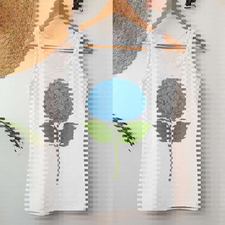 【花の花】あじさい美、花好き、自然 レディースタンクトップ 面白い贈り物