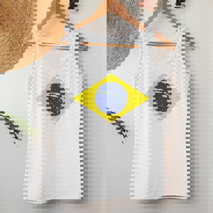 グリーン ブラジル国旗 サッカー ファン 男性 女性 男の子 女の子 キッズ レディースタンクトップ 面白い贈り物