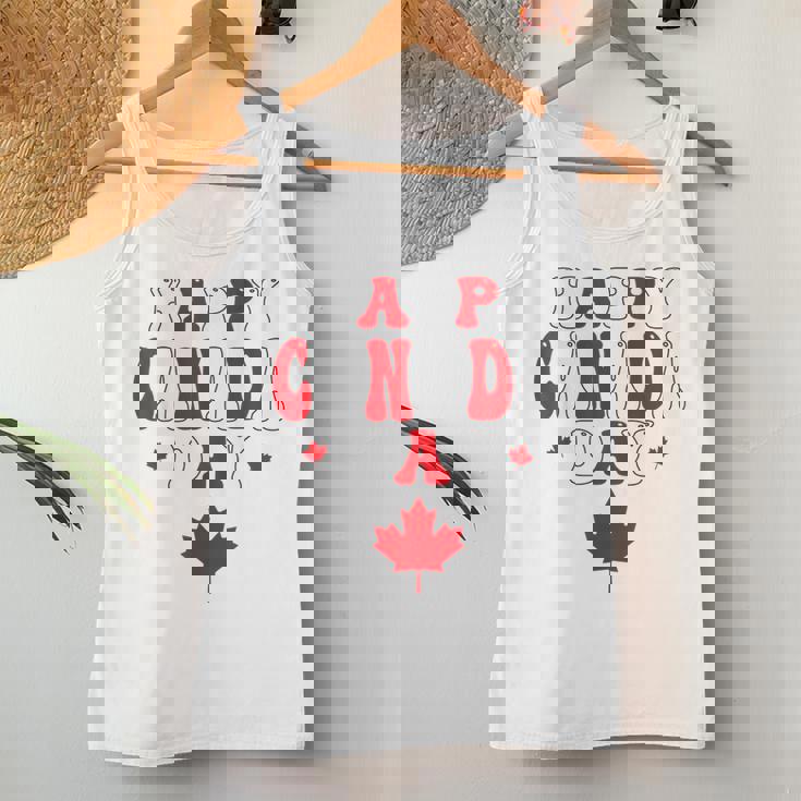 ハッピーカナダデー カナダメープル カナダの女性 メンズ キッズ レディースタンクトップ 面白い贈り物