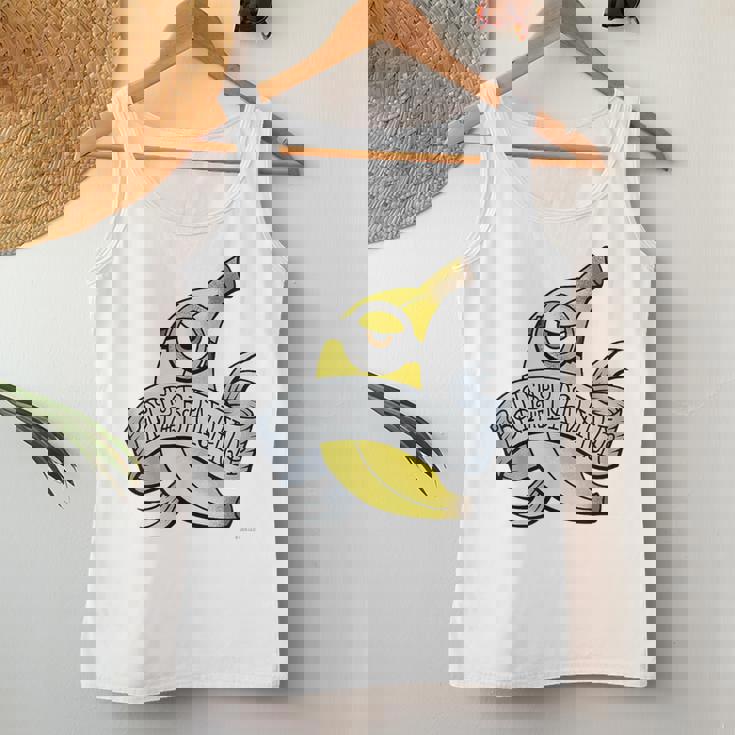 ミニオン Bad To The Banana レディースタンクトップ 面白い贈り物