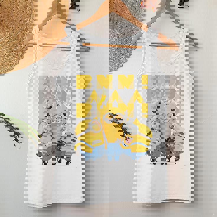 ミニオン Banana×4 レディースタンクトップ 面白い贈り物