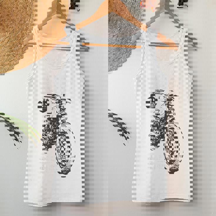 古希祝い バイク好き 車好き 父 男性 女性 クラシックバイク 70歳 I'm Not Old I'm Classic レディースタンクトップ 面白い贈り物