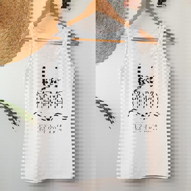 母の日 リーバイス Mama Est 2024 かわいい シンプル ミニマル レディースタンクトップ 面白い贈り物