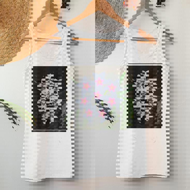 面白いhoya Flowers 多肉植物 ガーデニング 植物 レディースタンクトップ 面白い贈り物