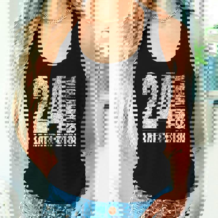 24歳 男性 ギフト 24歳 誕生日プレゼント 女性用 レディースタンクトップ 彼女への贈り物