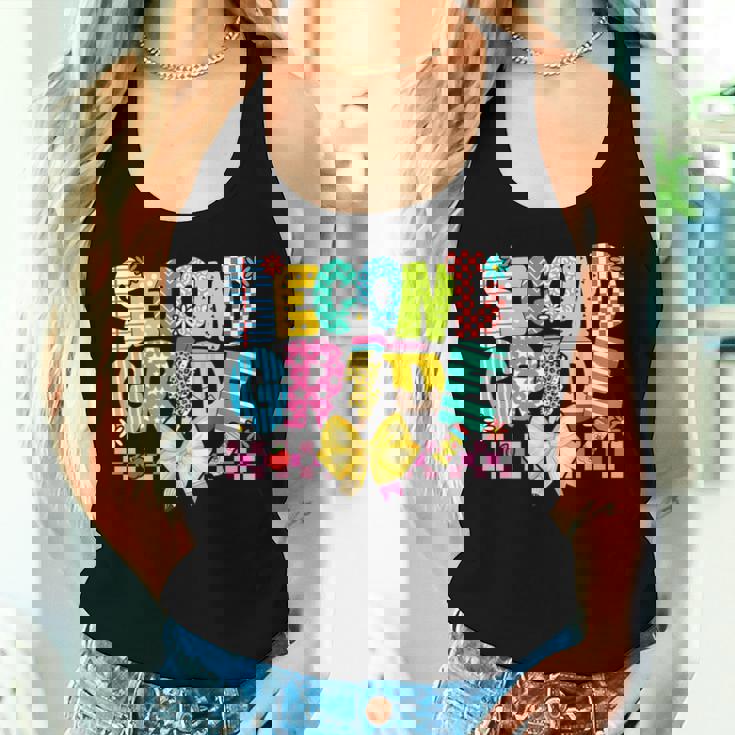 2年生 女の子 男の子 先生 2年生 新学期 レディースタンクトップ 彼女への贈り物