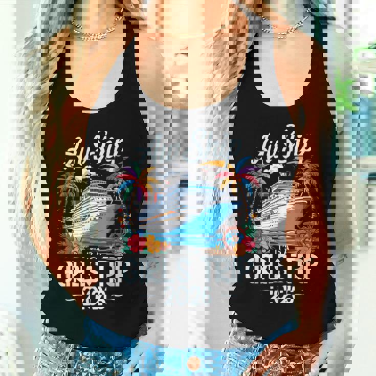 Awhip It's A Girls Trip 2026 マッチング クルーズ旅行 バケーション レディースタンクトップ 彼女への贈り物