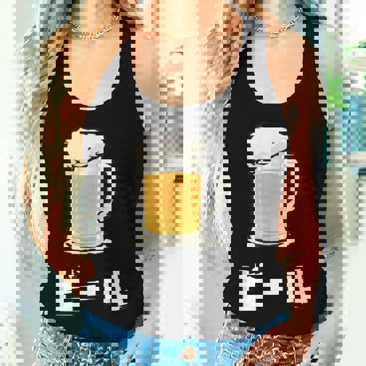 Beer ビール In Japanese レディースタンクトップ 彼女への贈り物