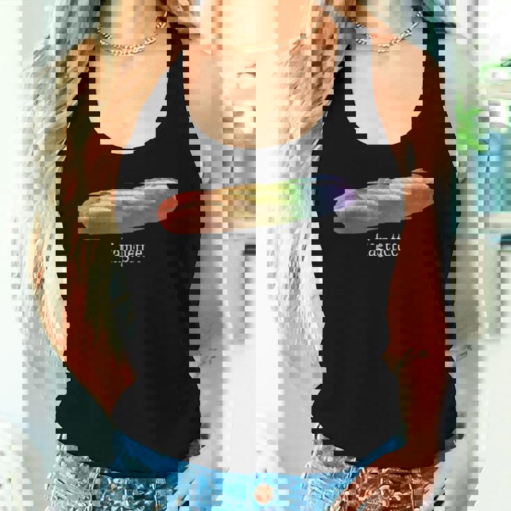 Baguette Rainbow Faguette Lgbt Pride Month Women Tank Top Gifts for Her Baguette Rainbow Faguette Lgbt Pride Month Women Tank Top Gifts for Her