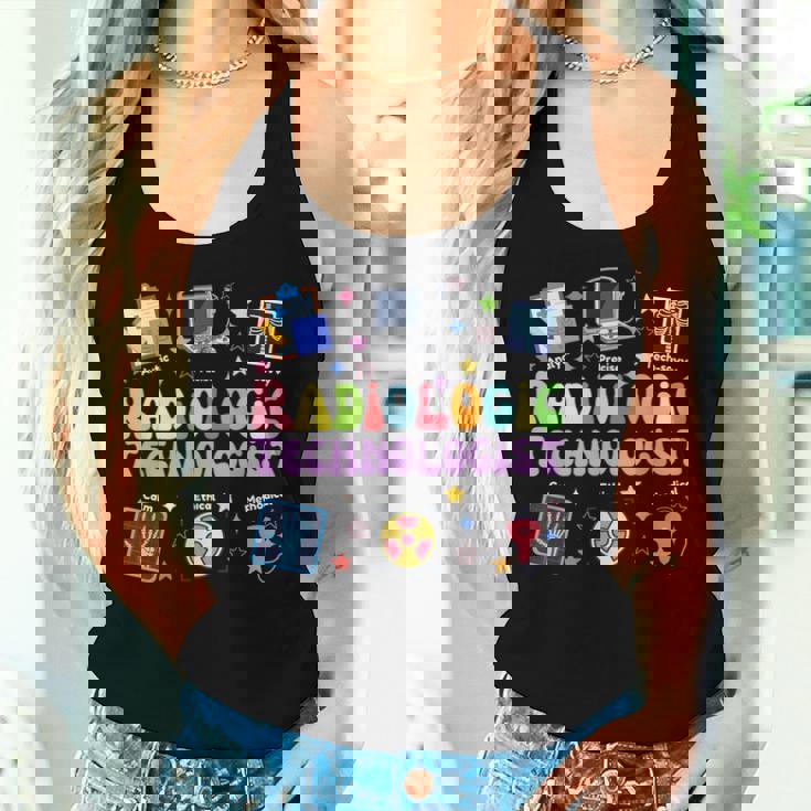 Groovy 放射線技師アート メンズ レディース X線技術 レディースタンクトップ 彼女への贈り物