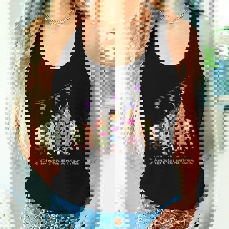 Maui Mon Hawaii Trendyお盆 3人の女の子 レディースタンクトップ 彼女への贈り物