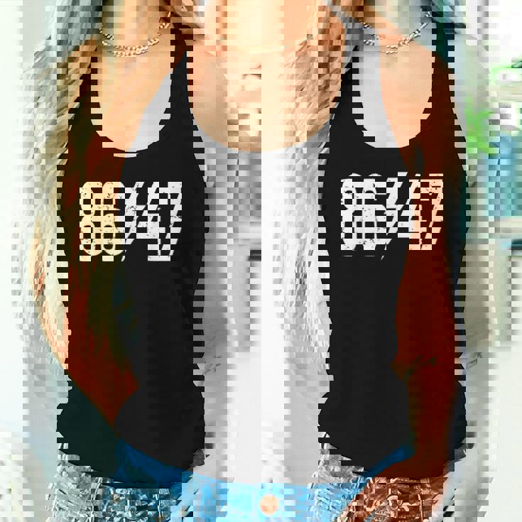 Sarcastic 8647 Vintage 80S Style 86 47 Rock Music 8647 Women Tank Top Gifts for Her Sarcastic 8647 Vintage 80S Style 86 47 Rock Music 8647 Women Tank Top Gifts for Her