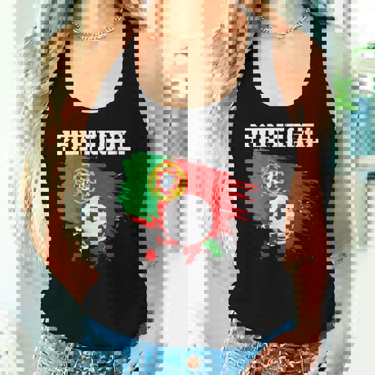 Portugais Maillot Portugal Drapeau Humour Fan Football Débardeur E