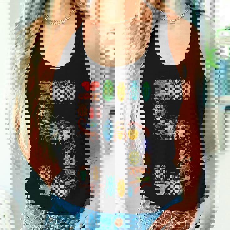 キッズ 5歳 誕生日 虫 虫 カブトムシ 男の子 女の子 5歳 レディースタンクトップ 彼女への贈り物