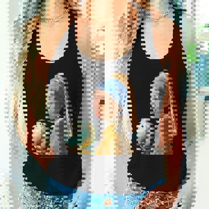 ボーリング 面白いtシャツ フェルメール ボウリング おもしろ ネタ 服 メンズ おもしろグッズ 大人 女性 ボウラー レディースタンクトップ 彼女への贈り物