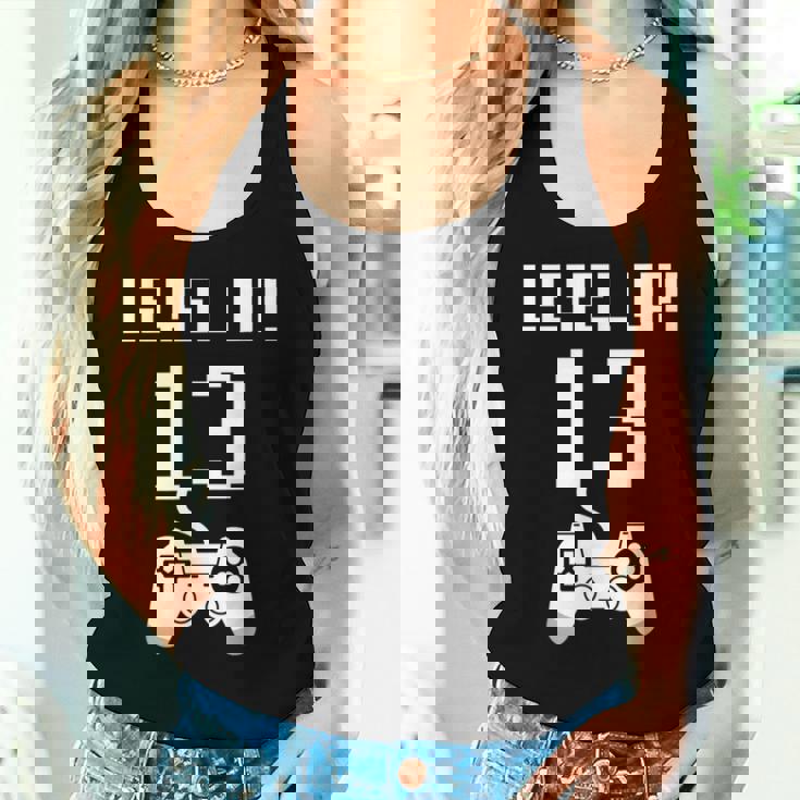 レベルアップ 13歳 誕生日プレゼント 男の子 女の子 レディースタンクトップ 彼女への贈り物