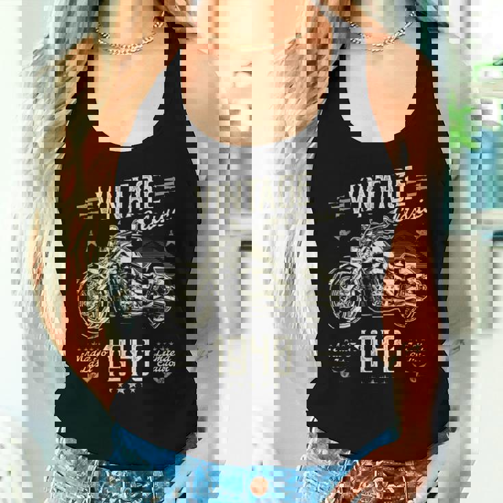 ヴィンテージ 1940 85 歳の誕生日プレゼント 男性 女性 85 歳 レディースタンクトップ 彼女への贈り物