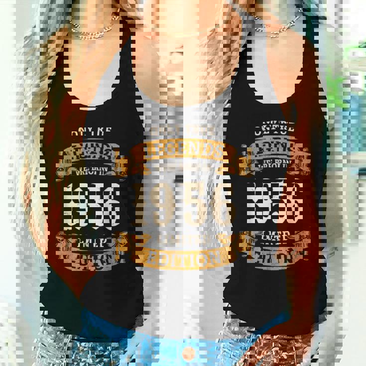 ヴィンテージ 1956 ギフト 男性 女性 長寿祝い 1956年生まれ ユニークな誕生日プレゼント 古希 レディースタンクトップ 彼女への贈り物