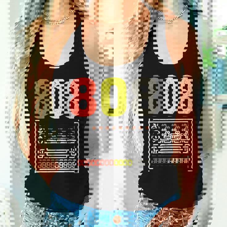 ヴィンテージ 808 ローランド ドラムマシン ギフト 男性 女性 ドラムに レディースタンクトップ 彼女への贈り物