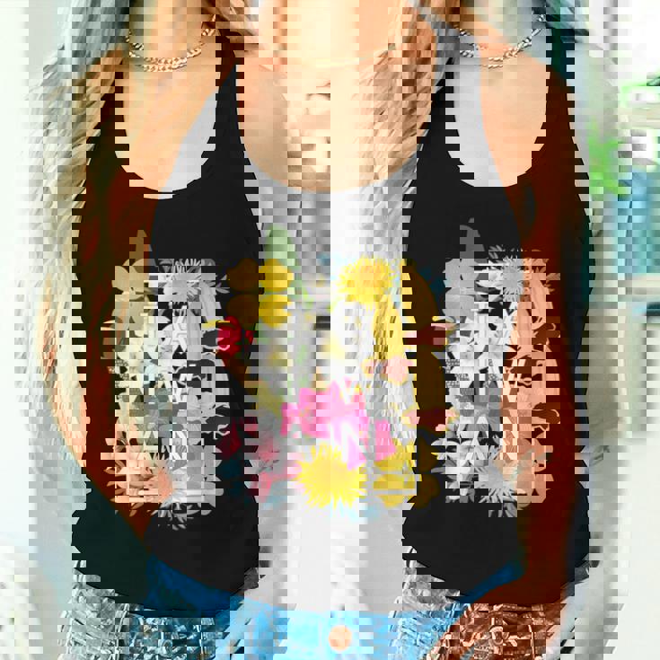 台湾の花ワードアート 台湾の誇り。 レディースタンクトップ 彼女への贈り物