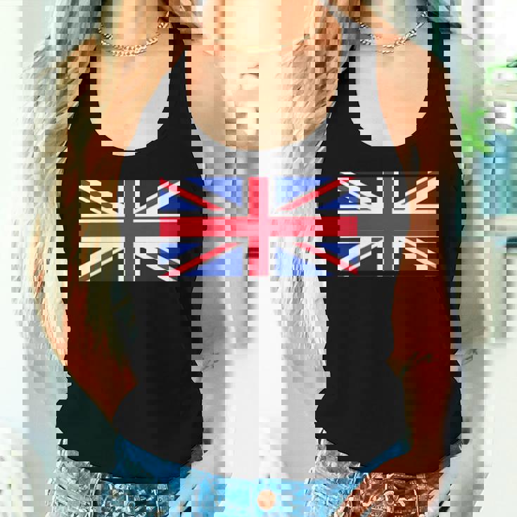 素晴 イギリス国旗 British Flag ユニオンジャック 旗 男性用、女性用 レディースタンクトップ 彼女への贈り物