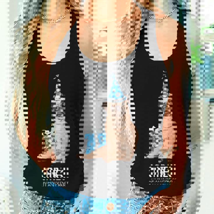 還暦祝い 犬好き 男性 女性 父 母 還暦 お祝い 60歳 かわいい 犬 パグ おしゃれ おもしろ 赤色 レディースタンクトップ 彼女への贈り物