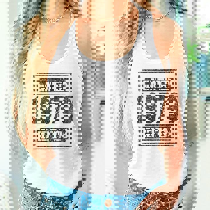 46歳の誕生日 男性 女性 46歳 ヴィンテージ 1979年 レディースタンクトップ 彼女への贈り物