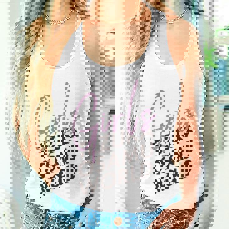 W3 Girlsボッコ Ctezuka Productions レディースタンクトップ 彼女への贈り物