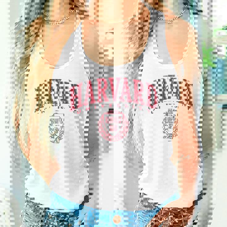 Women's Classic Redhield Harvard University Gray Tank Top Frauen Geschenke für Sie