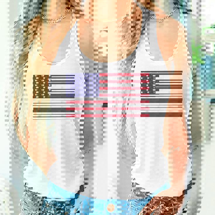 アメリカの国旗 アメリカの愛国心 アメリカの男性 女性 子供 アメリカの国旗 レディースタンクトップ 彼女への贈り物