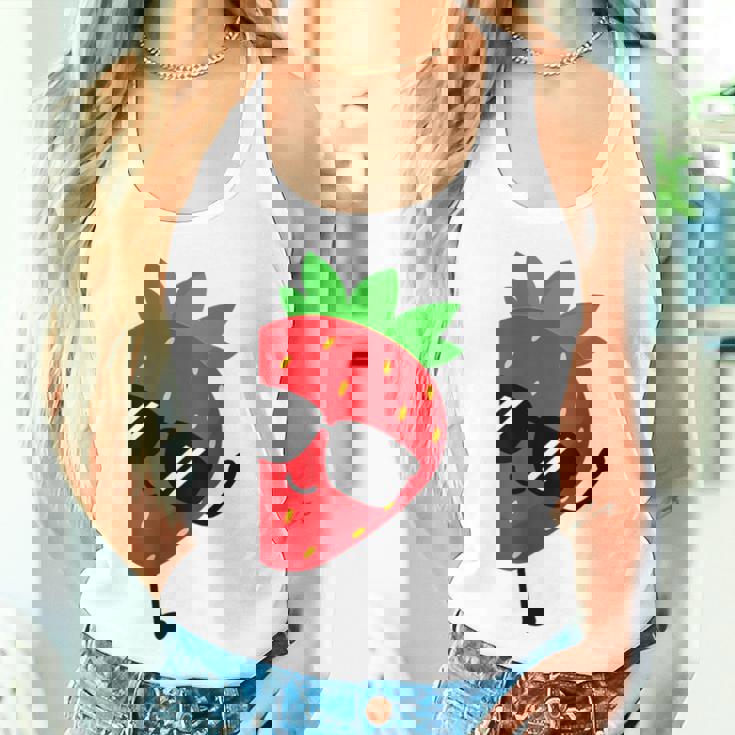 キッズストロベリーシャツ 男の子または女の子用 レディースタンクトップ 彼女への贈り物