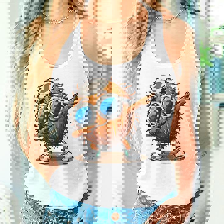 ココナッツダビングサングラス おもしろダンス 男の子 女の子 キッズ 長袖tシャツ レディースタンクトップ 彼女への贈り物