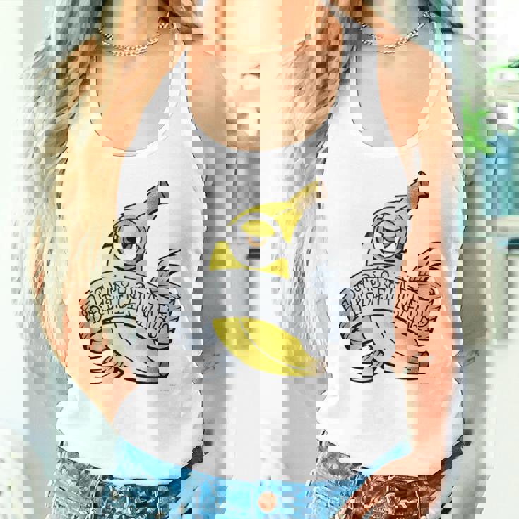 ミニオン Bad To The Banana レディースタンクトップ 彼女への贈り物